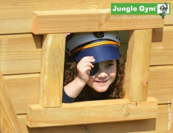 Jungle Gym Boat kerti játszótér modul
