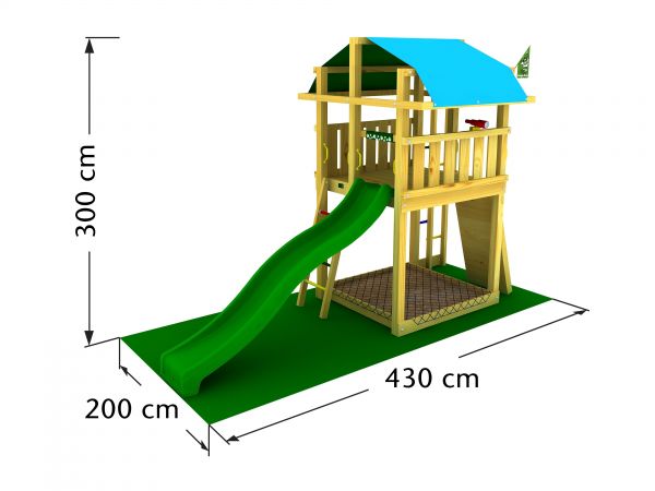 Jungle Gym Fort kerti játszótér